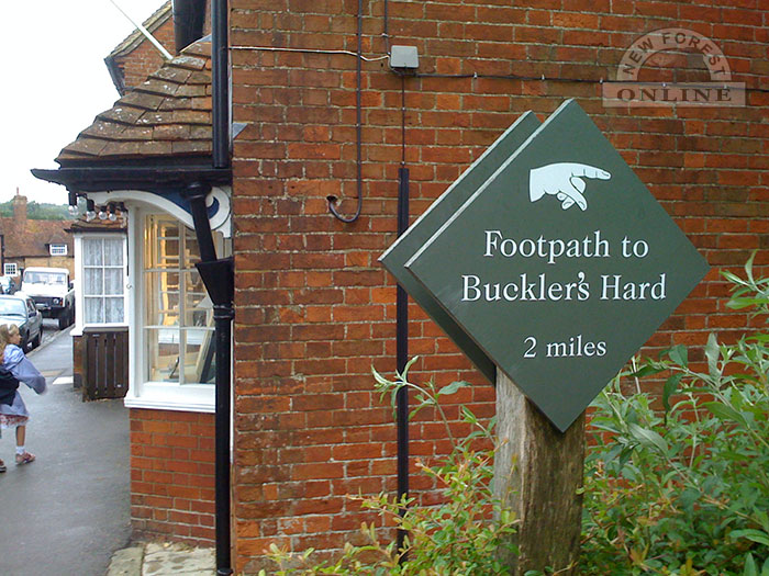 Buckler's Hard by Foot