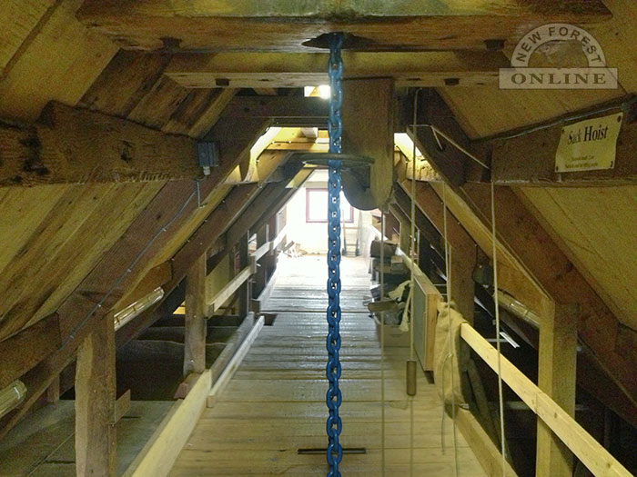 Eling Tide Mill bin loft