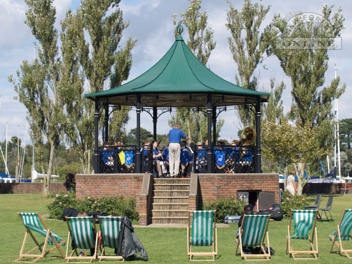 Lymington Bandstand on Bath Road