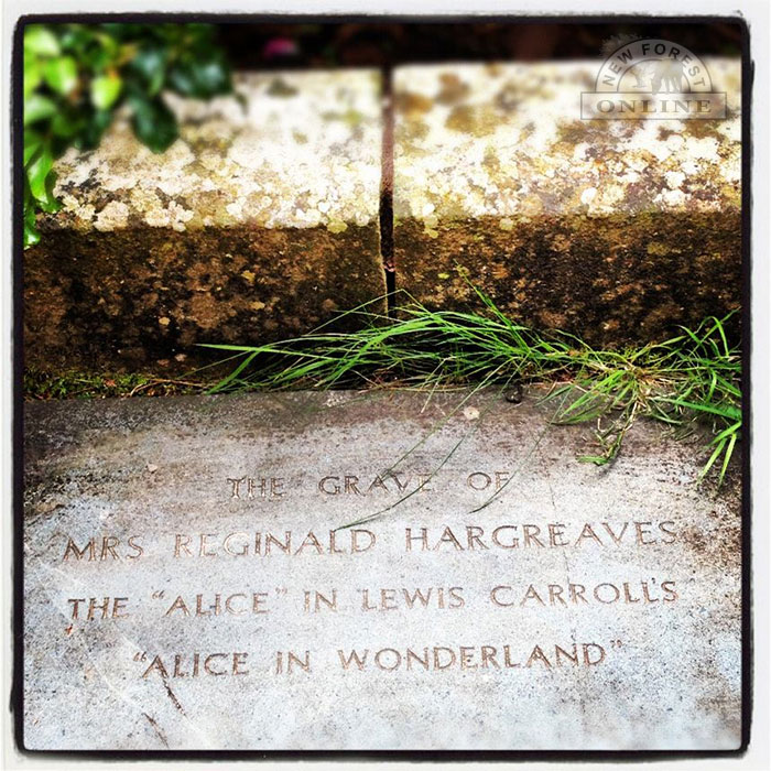 Alice Hargreaves memorial plaque