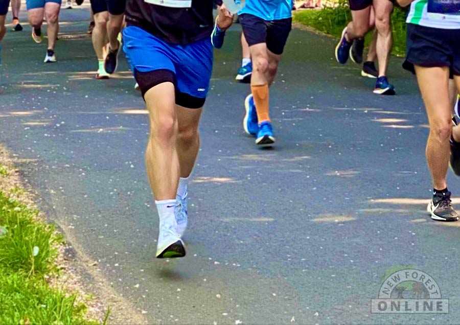 Runners in the Lymington RNLI 10K Runners in the Lymington RNLI 10K